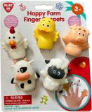 Playgo Vingerpoppetjes Boerderijdieren - 5st.
