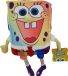 Play by Play Peluche Bob l'éponge - Arc-en-ciel - Peluche - 30 cm