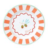 Talking Tables Handgemaakt geëmailleerd dinerbord 25 cm met mediterraan olijfontwerp