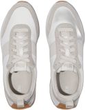 FitFlop F-Mode Flow Heren Suède-Mix Sneakers WIT - Maat 46