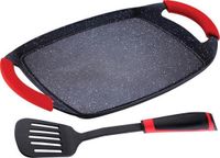 San Ignacio Pannenset met grill en gazonrand van nylon