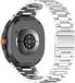Merkloos / Sans marque Universeel 20MM Horloge Bandje / Smartwatch Bandje Hoogwaardig Roestvrij Staal met Schakels Zilver