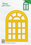 Stans- Vaessen Creative SD180 Snijmal Nellie Snellen open raam - Shape Die window - 68x97mm