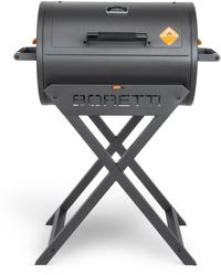 Boretti Fratello 2.0 Charcoal Barrel BBQ - Black