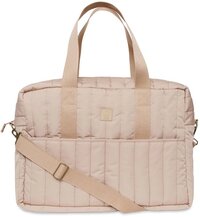 Jollein Luiertas Puffed Moos Biscuit - Schoudertas - Sand