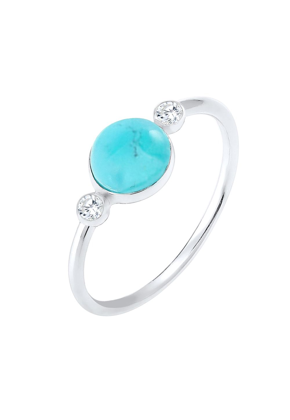 Elli Ring Dames Boho Trend - Zirconia Kristallen - 925 Sterling Zilver