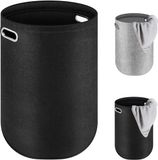 Wasmand van vilt - Opvouwbaar met handgrepen (80L)