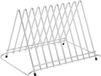 Hygiplas Heavy Duty RVS snijplankenrek 10 sleuven DP037