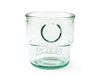 H&H Rycicl Auth Set van 6 glazen van gerecycled glas, stapelbaar, 320 cc