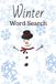 Winter Word Search Puzzle Book: Word Search Puzzle for Winter I Kid & Adult Friendly I Bonus Coloring Pages Included I 6x9 Inches, 65 Pages I 30 Puzzles I Solutions Included