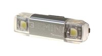 Moon Gemini USB Front Light - Silver - 30 Lumens