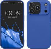 kwmobile telefoonhoesje geschikt voor Apple iPhone 18 Pro / iPhone 17 Pro - Hoesje voor smartphone - Back cover in Baltisch blauw
