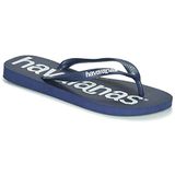 Havaianas Brasil II Logo Teenslippers, uniseks, Navy Blauw 0555, 33/34 EU