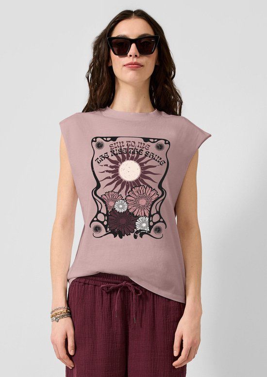 QS s.Oliver T-shirt L oudroze