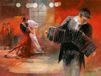 Willem Haenraets Impression d'art - Bandoneon 80x60cm