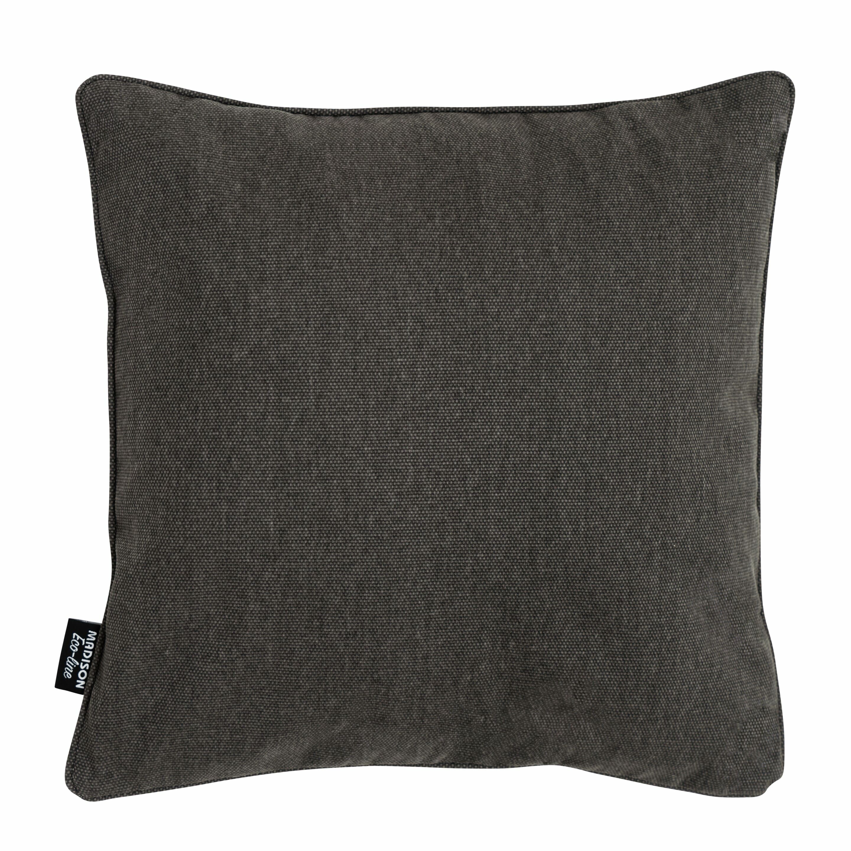 Madison Decorative Cushion - 50x50cm - Grey - Cotton/Polyester