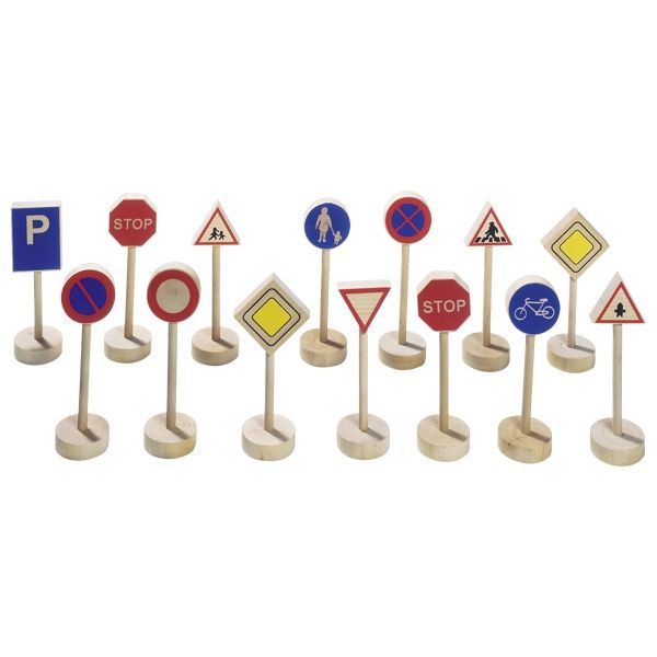 Goki WM397 - Sets speelgoedfiguren kinderen - hout - multi - 3 jaar+