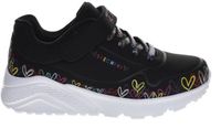 Skechers Street UNO LITE HEART CRAZE sneakers meisjes 314091L BKMT