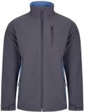 Velilla Softshell jas Grijs/Hemelblauw M