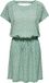 ONLY - ONLMARIANA MYRINA LIFE DRESS PTM - Dames - Mini jurken - Chinois Green - Korte mouw - Print - Viscose/Elastaan - Maat 34