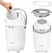 Lionelo Purebin Luieremmer 10L Geurdicht & Hygiënisch, Eénhandige Bediening