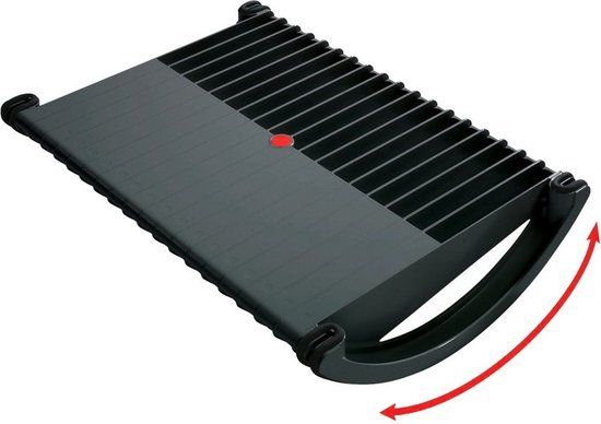 Sedero TWIN Turn Voetensteun - Zwart