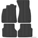 Gledring tapis en caoutchouc passend voor Audi A6 (C9) Sedan/Avant (TFSi/MHEV) 2025- (T profiel 4-delig + montageclips)