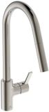 Ideal Standard Gusto - Keukenkraan met uittrekbare uitloop, staal BD414GN