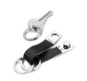 Troika - Twister - sleutelhanger - leer/metaal