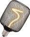 Osram LED Decor 3.5W 130lm 1800K Square Zwart | Dimbaar | E27 | Zeer Warm Wit
