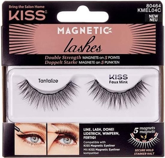 Kiss My Face - Magnetic Lashes Double Strength - Magnetic Eyelashes 04 Tantalize