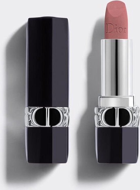 Dior Rouge 100 Nude Look Fluweel Lipstick - 3.5 g