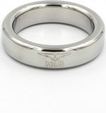 Mister B Roestvrij stalen cock ring, medium, 50 mm