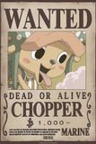 GB eye Poster One Piece - Wanted Chopper Wano 38x52cm