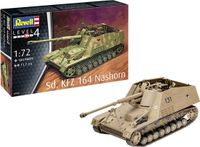 Revell Modelbouwpakket Militaire voertuigen - 03358 Sd.Kfz. 164 Nashorn - Panzerjäger Plastic - 1:72 - Modelbouw
