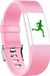 By Qubix - Compatible Fitbit bandje - Lichtroze