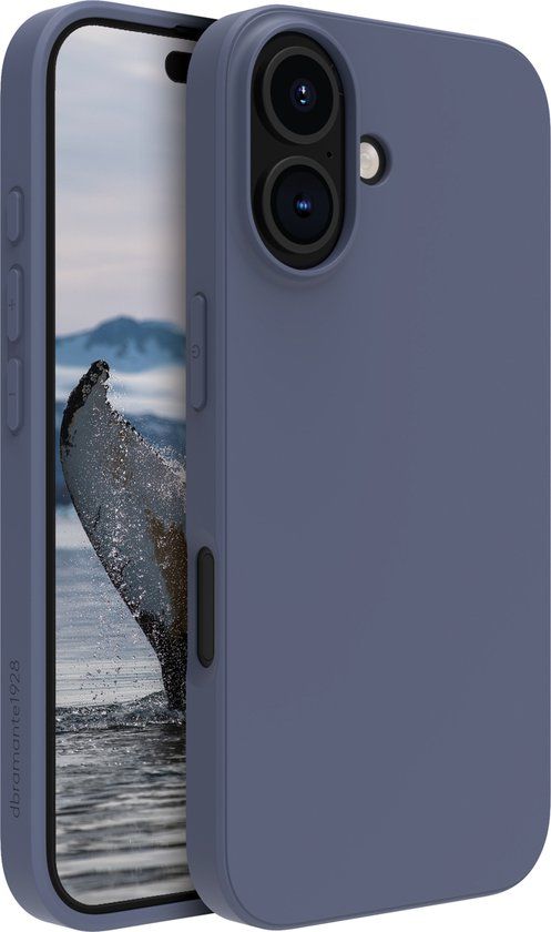 Dbramante1928 Greenland Hoesje voor iPhone 16 - Pacific Blue
