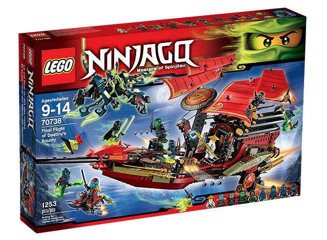 LEGO Ninjago 70738 Final Flight of Destiny's Bounty