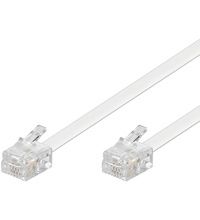 Goobay 15m RJ-11 Cable Wit