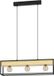 EGLO Libertad 1 Hanglamp - E27 - 76 cm - Zwart|Bruin
