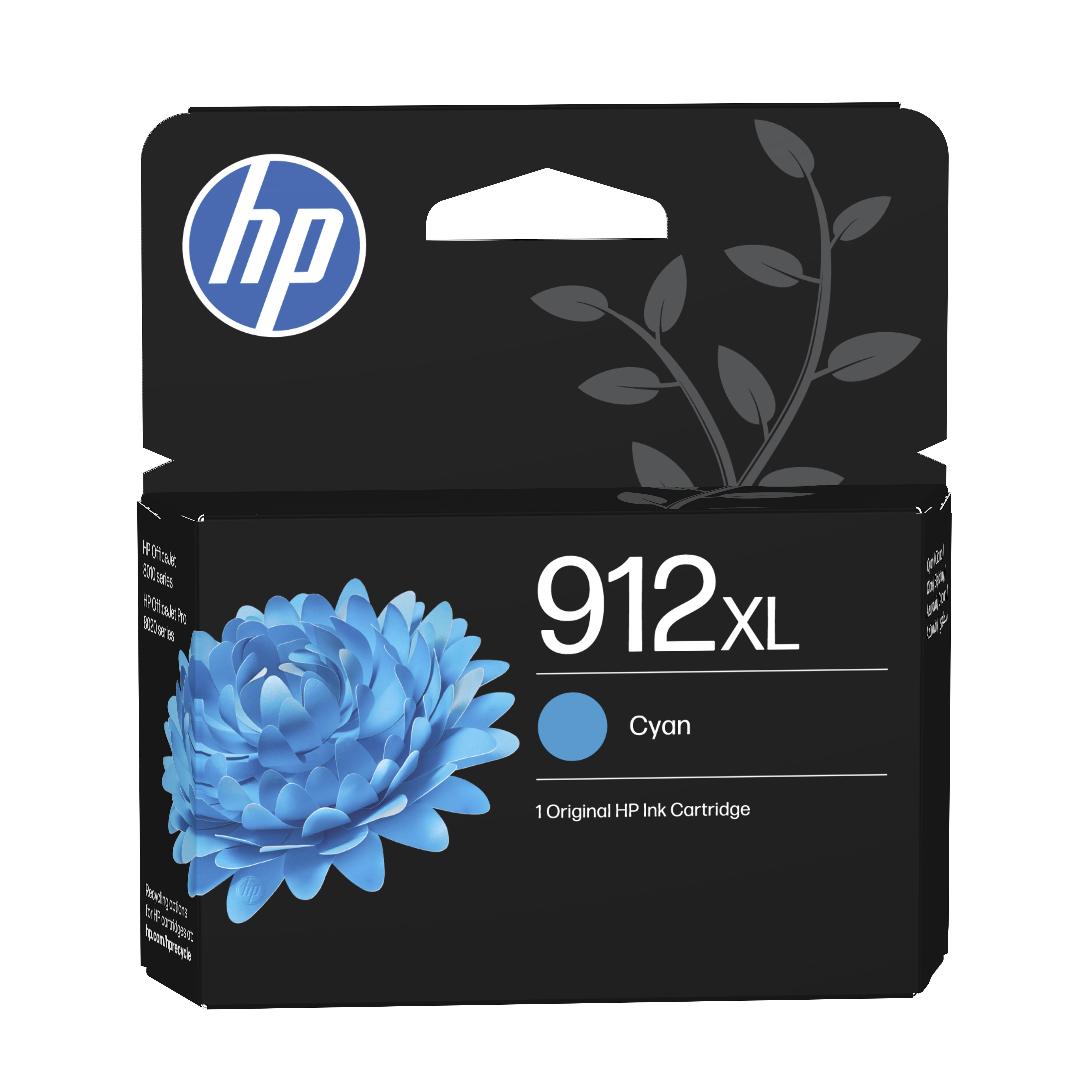 HP 912 XL Cyaan inktcartridge - 825 pagina's - 3YL81AE