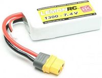 LemonRC LiPo accupack 7.4 V 1300 mAh Aantal cellen: 2 35 C Softcase XT60