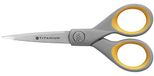 Acme 13525 5-inch titanium rechte schaar, grijs/geel