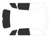 Varianz Auto getinte displaybeschermfolies voor auto kit 3/4 achter, zwart 05