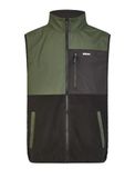 Iriedaily Bodywarmer 'Auf Deck' taupe / olijfgroen / zwart