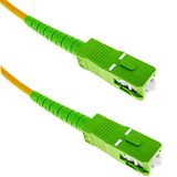 BeMatik Glasvezelkabel SC / APC naar SC / APC single mode singlex 9/125 van 30 m OS2
