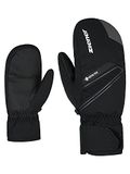 Ziener Gunaro Ski-wanten/wintersport voor heren, waterdicht, ademend, warm, Gore-Tex, zwart