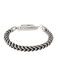Diesel DX1540040 Herenarmband roestvrij staal, zilverkleurig