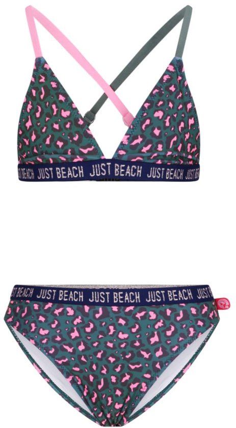Just Beach J601-5016 Meisjes Bikini Tropic leo Maat 170-176
