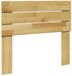 vidaXL Hoofdbord 80 cm massief hout eiken